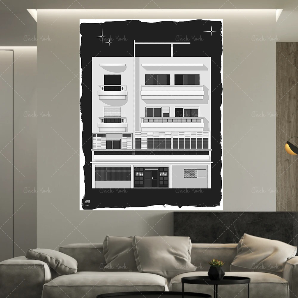 Interior Design York - Bauhaus Tel Aviv Print | Moderne