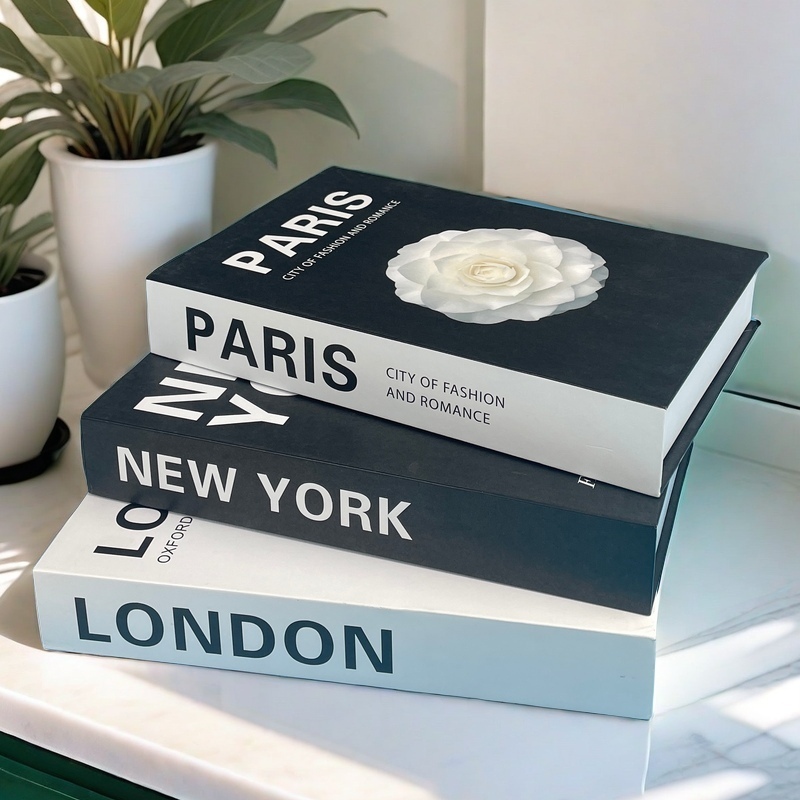 Interior Design York - Luxe nepboek opbergdoos Parijs Londen New