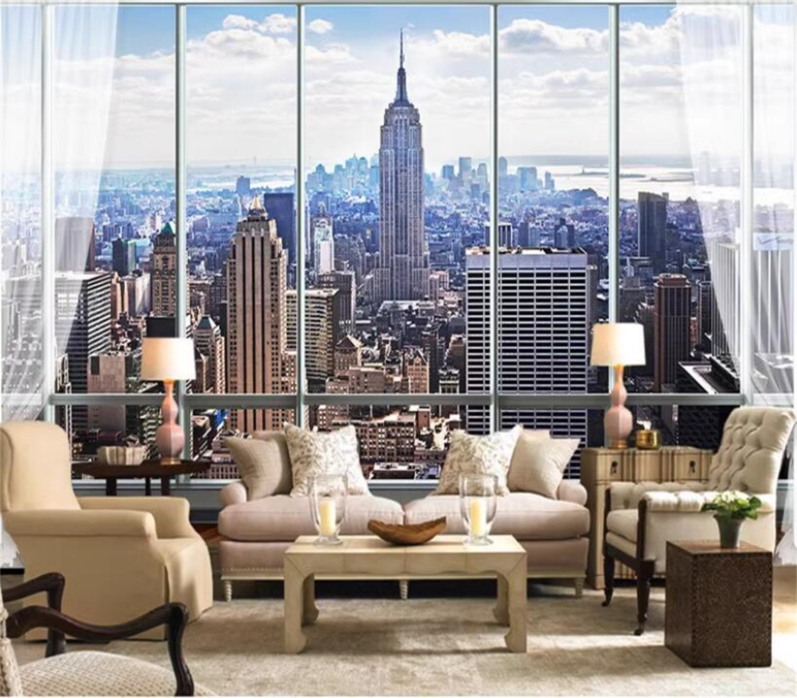 New York Sunrise 3D venster st - Interior Design York recensie en prijs