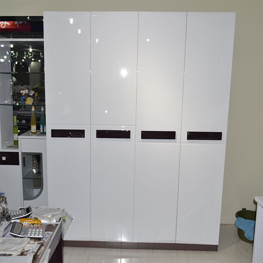 Verf glanzende witte kasten mu - Interior Design Kitchen recensie en prijs