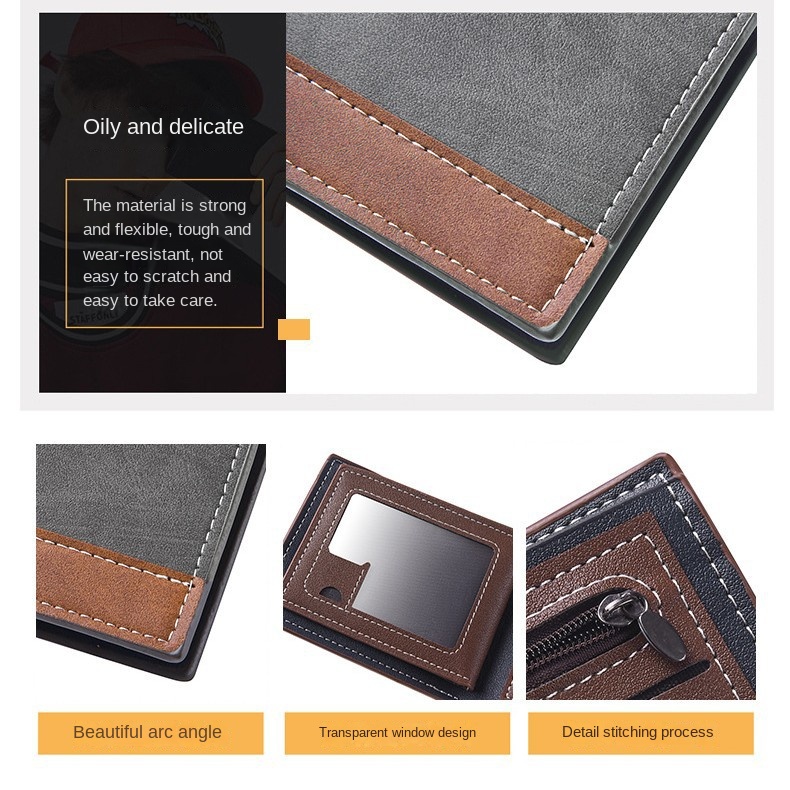 Nieuwe PU lederen korte portem - Interior Design Id recensie en prijs