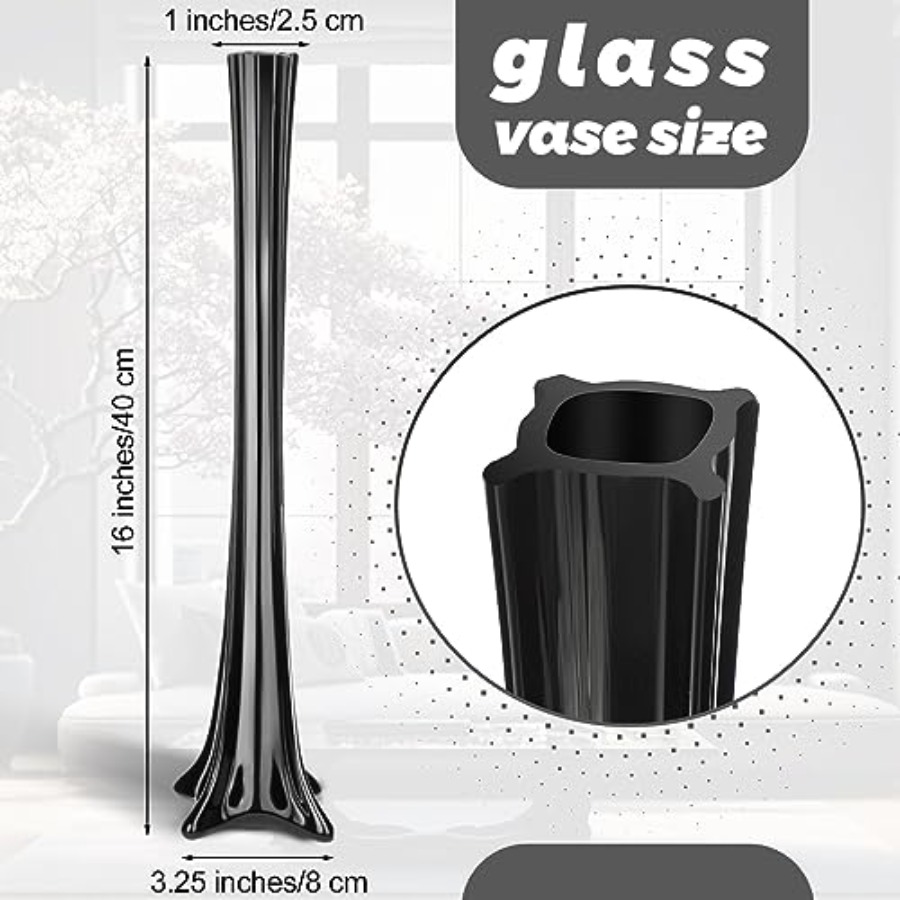 Bruiloft centerpiece glazen zw - Fluted Vase Tall recensie en prijs