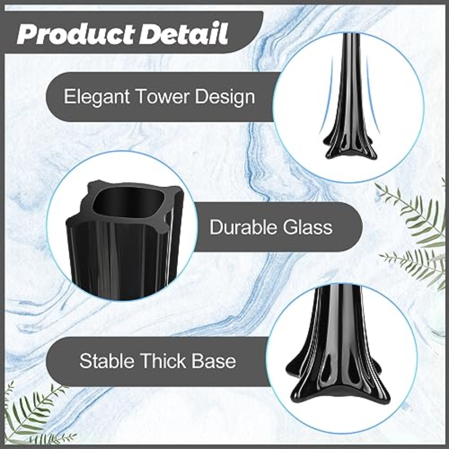 Bruiloft centerpiece glazen zw - Fluted Vase Tall recensie en prijs