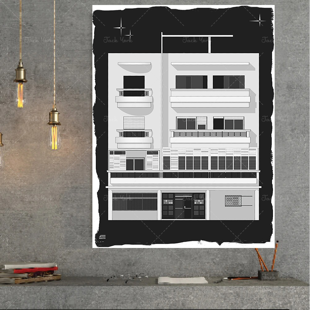 Bauhaus Tel Aviv Print | Moder - Interior Design York recensie en prijs